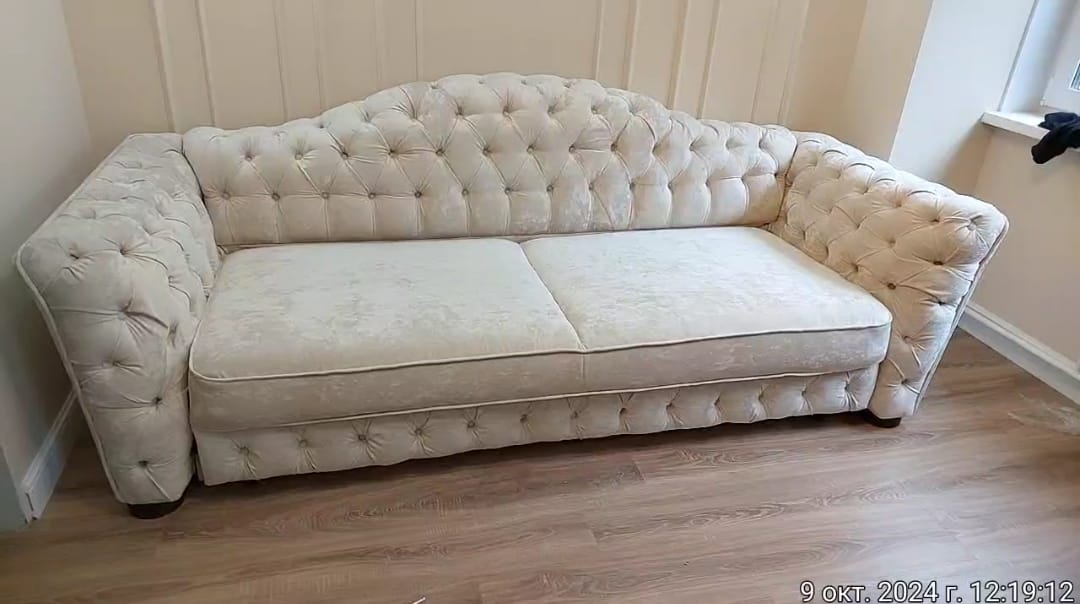 Обивка дивана. Долинск